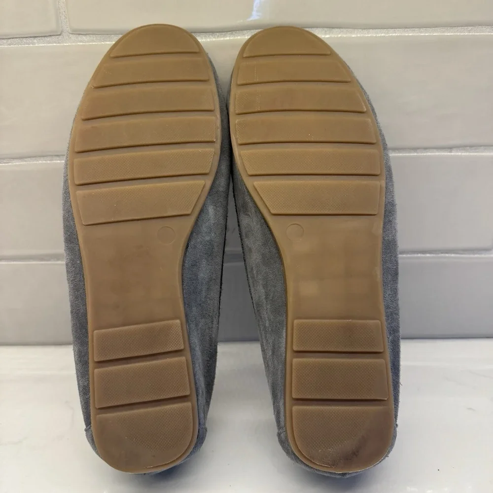 Coach And Four Romeo Driving Loafer  Gray‎  Leather  Size 9M